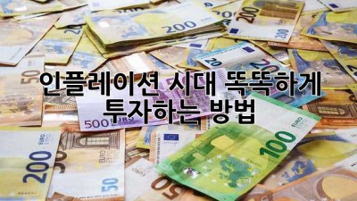💰인플레이션 시대, 똑똑하게 투자하는 방법💰