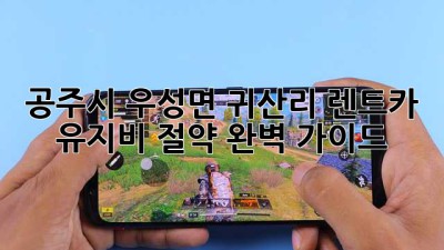 공주시 우성면 귀산리 렌트카 유지비 절약 완벽 가이드